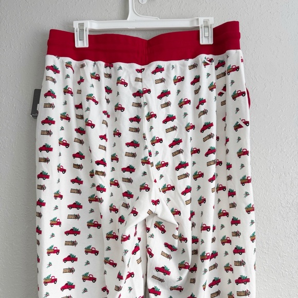 NWT Hallmark Christmas Holiday jogger pants pjs pajamas Sled tree truck XXL - Picture 7 of 11